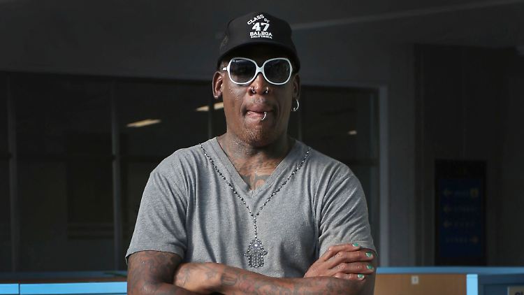 Der ehemalige US-Profi-Basketballer Dennis Rodman möchte der verurteilten Basketballerin Brittney Griner helfen.