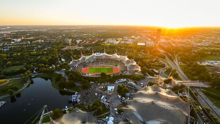 Zum Charme der European Championships trug der bestehende Olympiapark enorm bei.