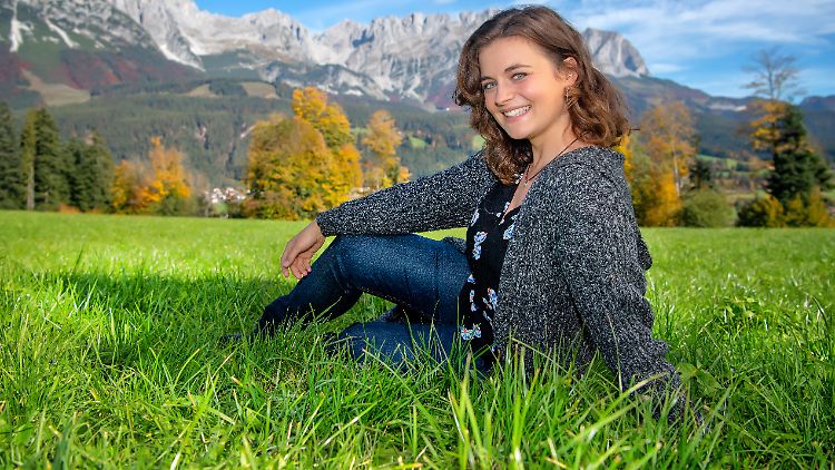 Ihre Welt sind die Berge - jedenfalls in der Fernsehserie: Ronja Forcher.