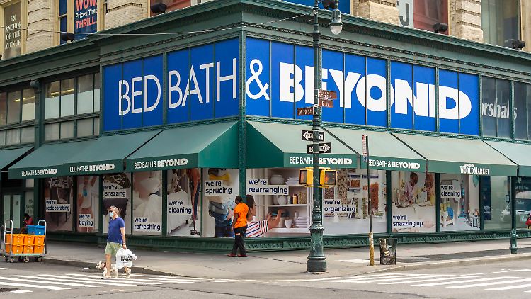 Die Geschäfte bei Bed Bad & Beyond laufen nicht gut.