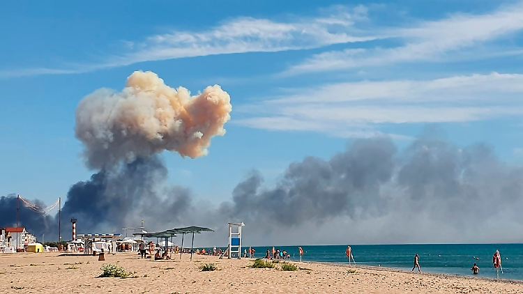 Mehrere Explosionen erschütterten in den vergangenen Wochen die Krim.