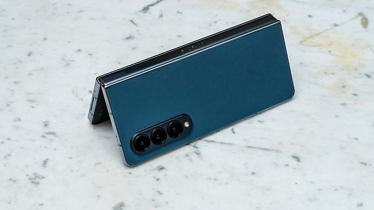 Das Samsung Galaxy Z Fold 4.