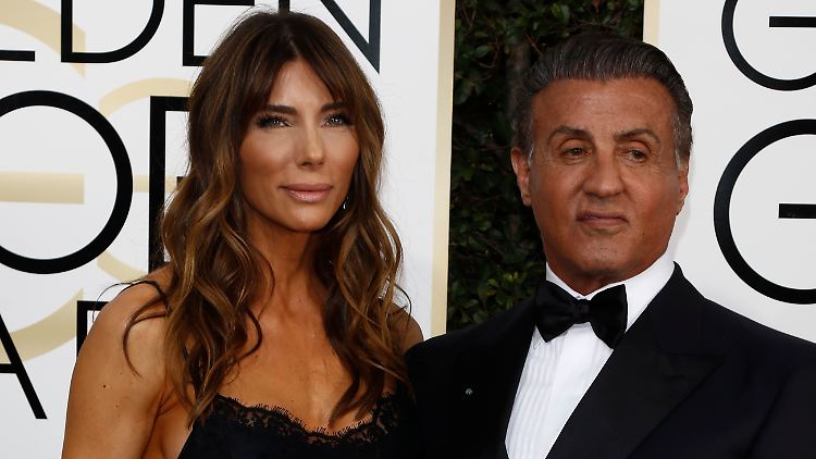 Alles in Ordnung bei den beiden? Sylvester Stallone und Jennifer Flavin.