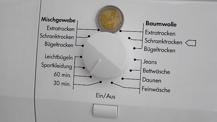 Effiziente Wäschetrockner können dabei helfen, Energie zu sparen.