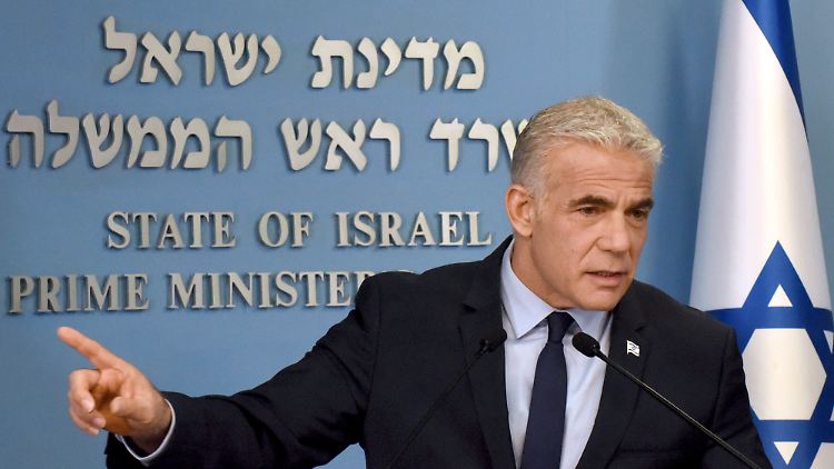 "Israel ist nicht gegen jegliches Abkommen. Wir sind gegen dieses Abkommen, weil es ein schlechtes ist." Israels Premier Lapid erläutert in Jerusalem seine Bedenken gegen den Pakt mit Iran.