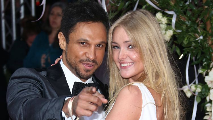 Seit Kurzem verheiratet und jetzt auch Eltern: Daniel Aminati und Patrice Eva.