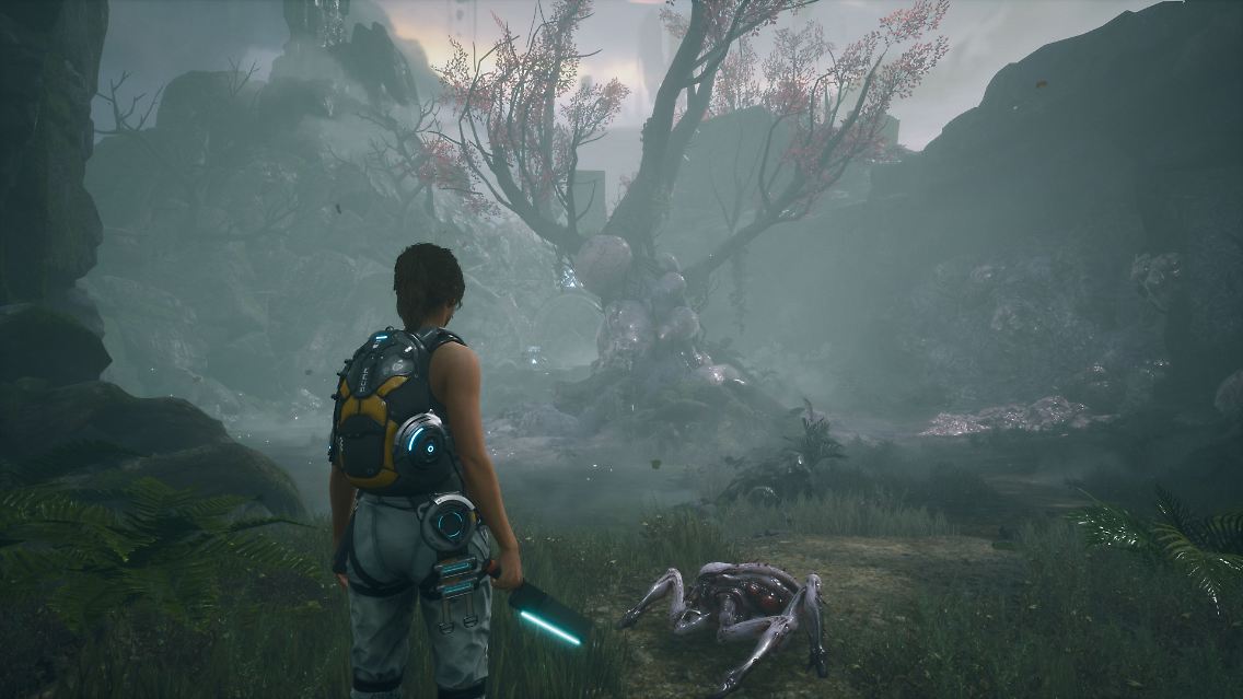 Allein auf einem menschenfeindlichen Planeten - "Scars Above" setzt auf Sci-Fi-Action.