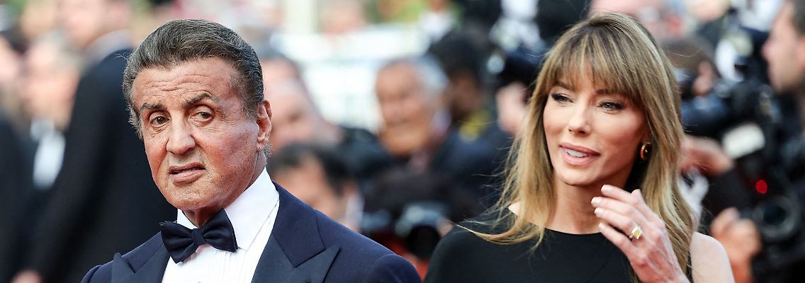 Jennifer Flavin und Sylvester Stallone besuchen im Jahr 2019 das Filmfestival in Cannes.