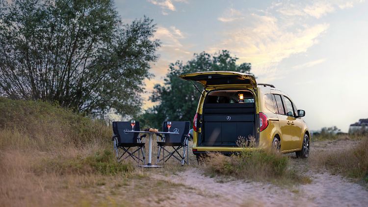Mercedes bringt Ende des Jahres die T-Klasse als Campervan.