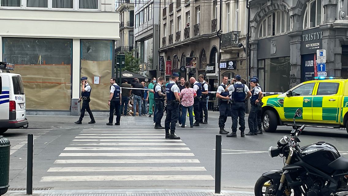 Polizei und Rettungskräfte sind vor Ort.