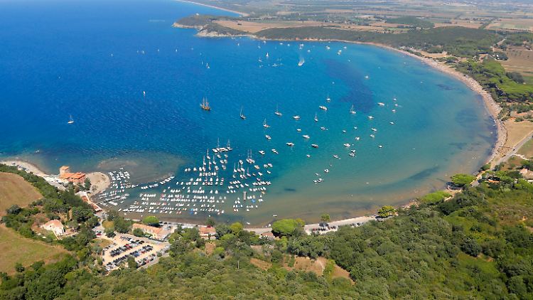 Angst um den Tourismus: Das toskanische Piombino liegt auf der Höhe der Insel Elba. 