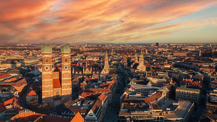 Die Familie aus Neapel verbrachte ihre Ferien in München.