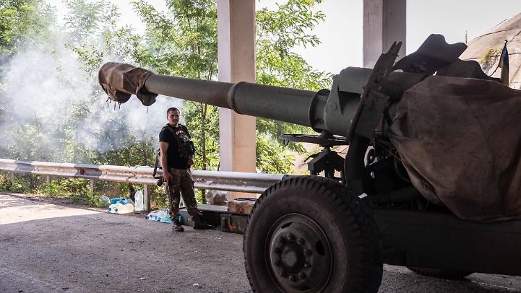Im Gebiet um Cherson soll ukrainischen Truppen der Frontdurchbruch gelungen sein.