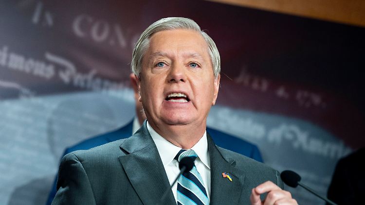 "Ich mache mir Sorgen um unser Land": Lindsey Graham ist ein Intimus von Ex-Präsident Trump. 