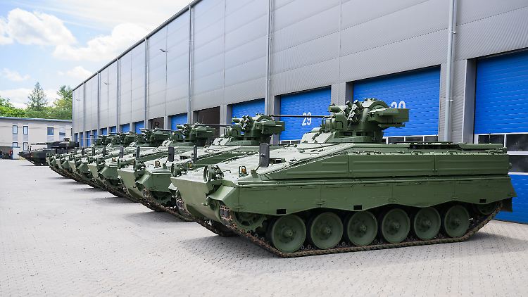 Panzer vom Typ "Marder" aus den Beständen von Rheinmetall könnten kurzfristug bereitstehen.