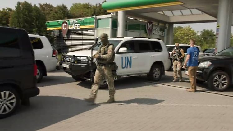 Die 14 Experten mit IAEA-Direktor Rafael Grossi an der Spitze trafen am Mittwoch in der gleichnamigen Großstadt Saporischschja ein.