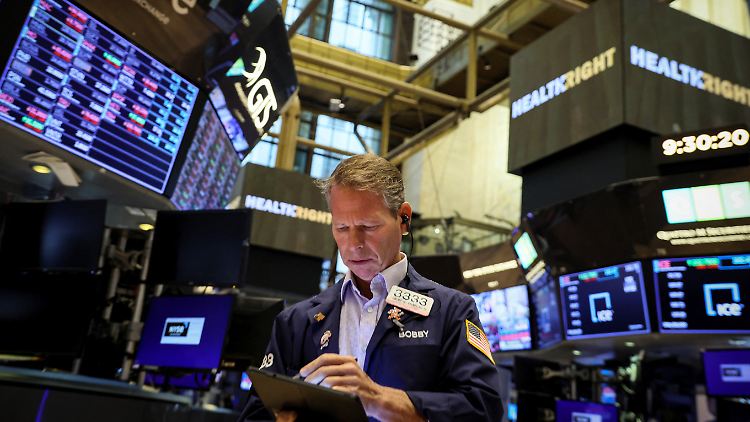 Erneut kann sich die Wall Street nicht aus dem Abwärtstrend befreien.