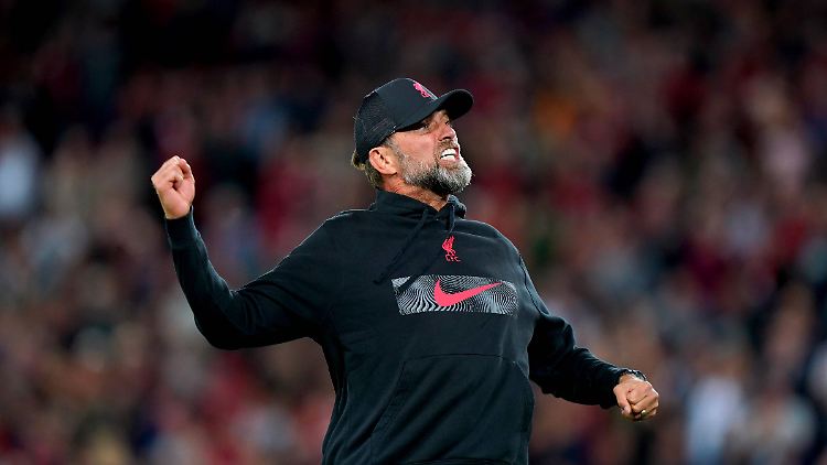 Jürgen Klopp in einem "perfekten Moment".