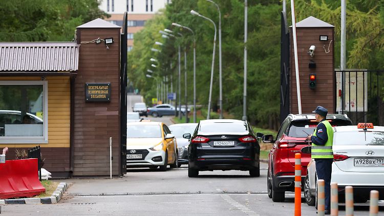 Maganow soll mit Herzproblemen in dieses Krankenhaus in Moskau eingeliefiefert worden sein. 