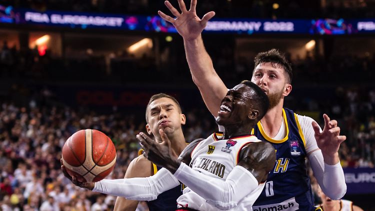 Harte Arbeit: Dennis Schröder und Co. konnten erst spät einen Gang rausnehmen.