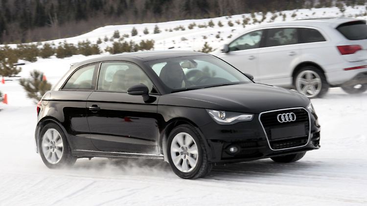 Noch als Prototyp unterwegs: Der Audi A1 als quattro.