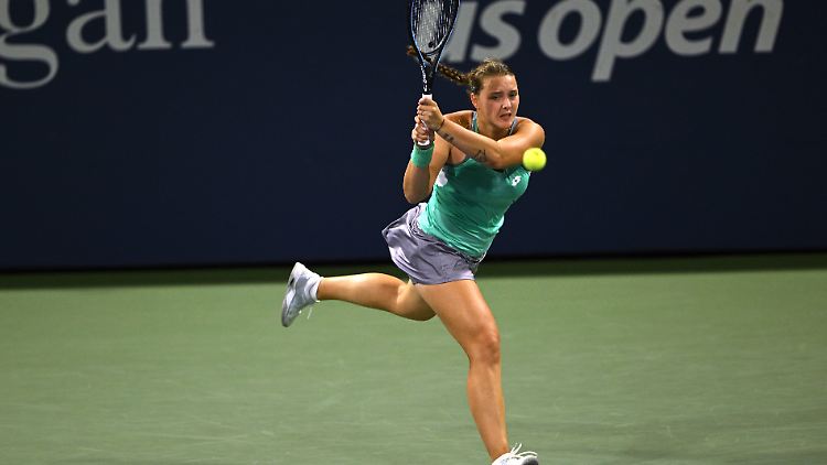 Niemeier setzt sich bei den US Open bislang stark durch.