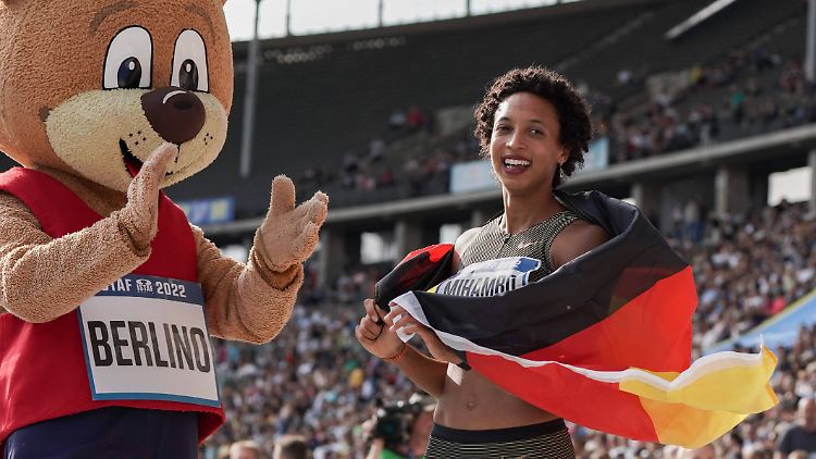 Trotz ihrer Beschwerden ist Mihambo in Berlin nicht zu schlagen.