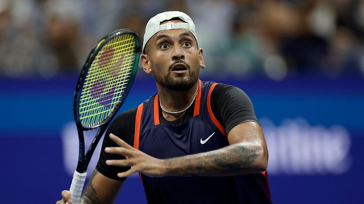 Er sorgte mal wieder für prächtige Unterhaltung: Australiens "Enfant terrible" Nick Kyrgios.