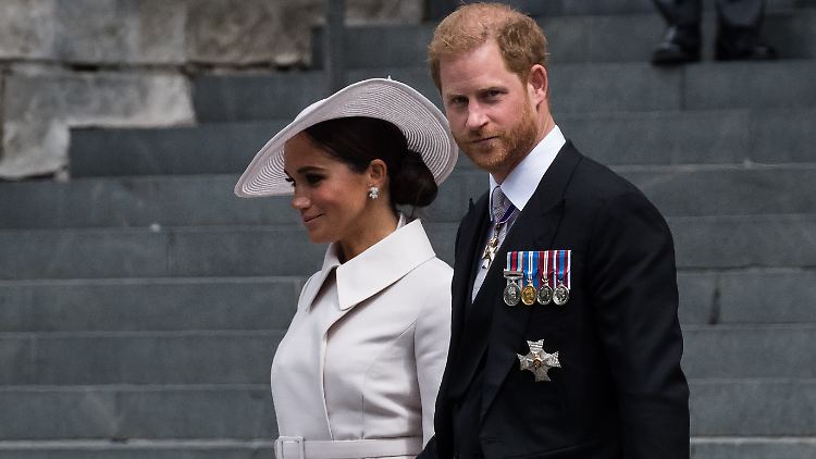 Lassen sie seinen Vater tatsächlich abblitzen? Prinz Harry und Herzogin Meghan.