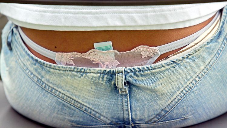 "Whale Tails" sind wieder hip.