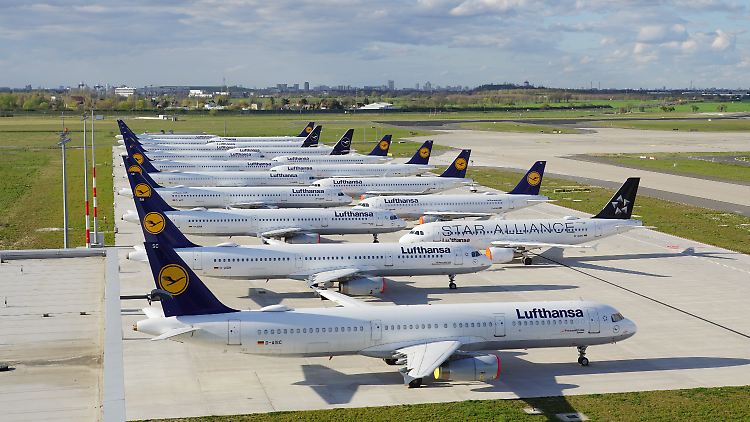 Noch hat die Lufthansa längst nicht alle Maschinen aus Vor-Corona-Zeiten wieder in der Luft.