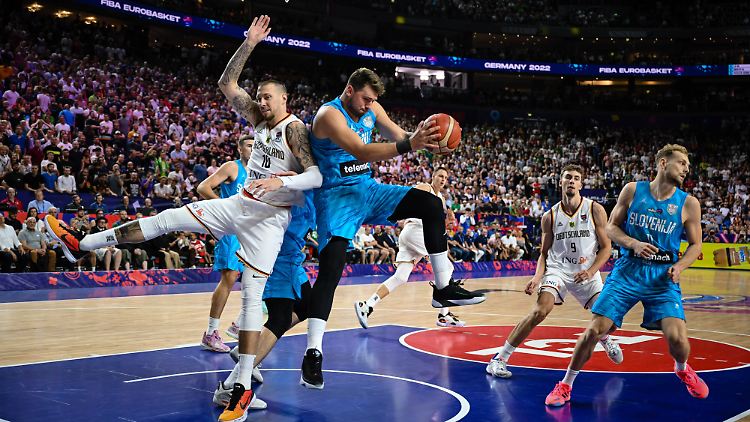 Die Deutschen finden kein Mittel, Luka Doncic zu stoppen.