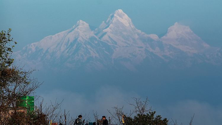 Der Manaslu in Nepal ist einer der 14 Achttausender.