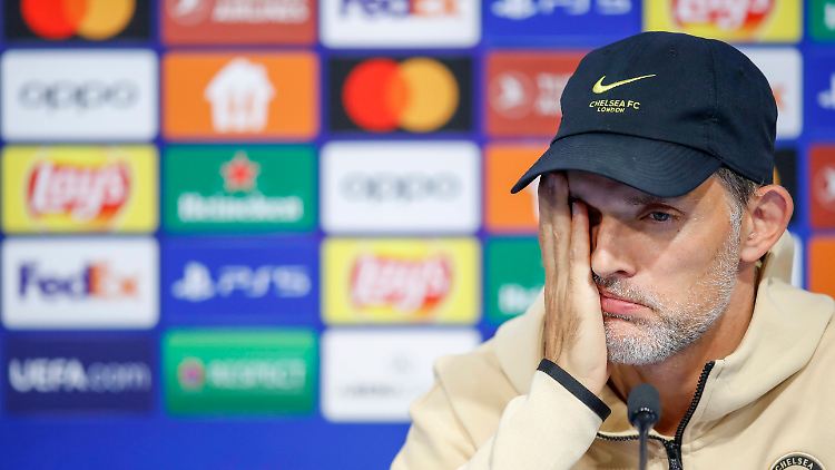 Ein Bild vom letzten Arbeitstag Tuchels für den FC Chelsea.