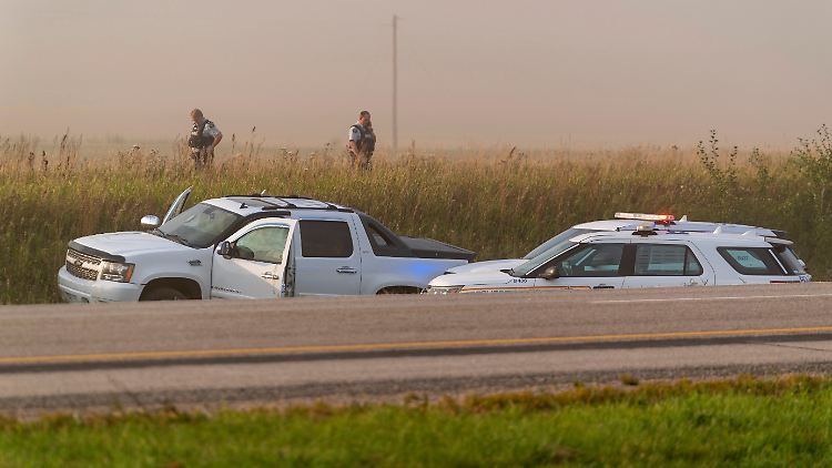 Myles Sanderson wurde in seinem Auto gestellt. Wenig später war er tot.