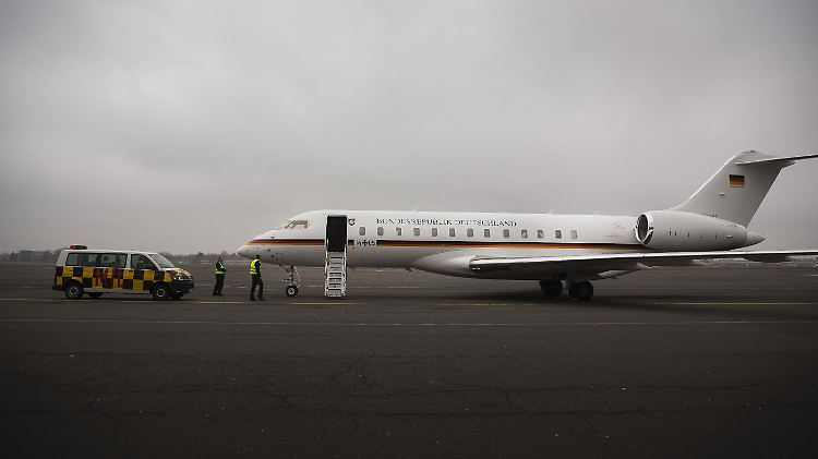 Die Global 6000 gehört zur Flotte der Flugbereitschaft der Bundeswehr.