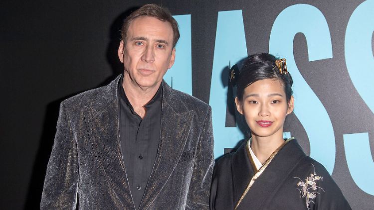Eltern einer Tochter: Nicolas Cage und Riko Shibata.