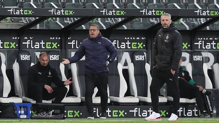 Ab dem Winter wiedervereint in Leipzig: Max Eberl und Marco Rose.