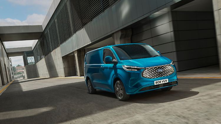 Der Ford E-Transit Custom soll ab Ende 2023 produziert werden.