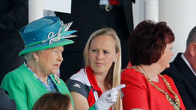 Queen Elizabeth war bei vielen Wettkämpfen als Zuschauerin dabei.