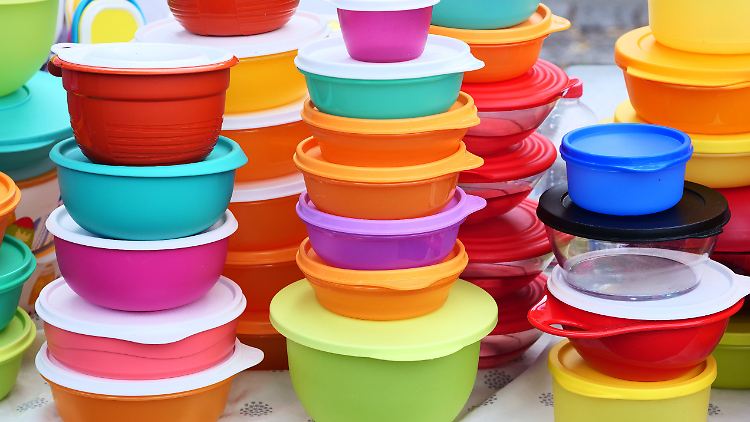 Noch kann man sich mit Tupperware eindecken.