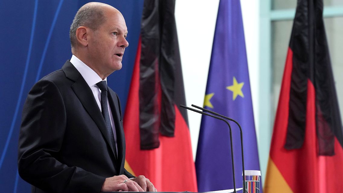 Wünscht Charles III. viel Glück: Bundeskanzler Olaf Scholz.