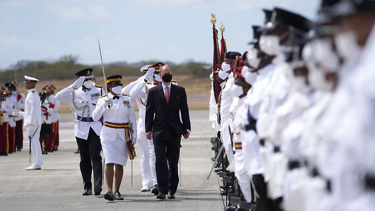 Prinz Edward als Vertreter des britischen Königshauses besuchte im April dieses Jahres den Inselstaat Antigua und Barbuda.