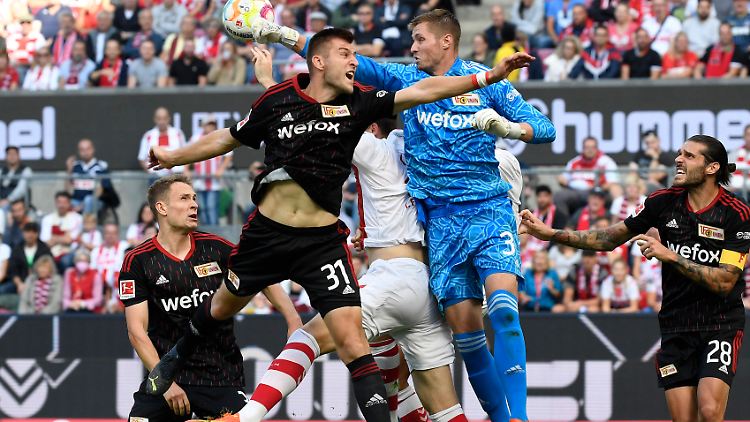 Torwart Lennart Grill hielt den Kasten von Union Berlin sauber.