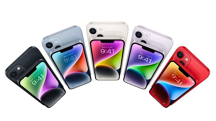 Alle Varianten des neuen Apple iPhone 14 gibt es auch in lohnenden Tarifbundles.