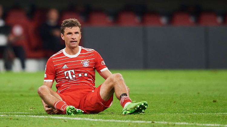Müller eilte offenbar direkt nach Abpfiff nach Hause.