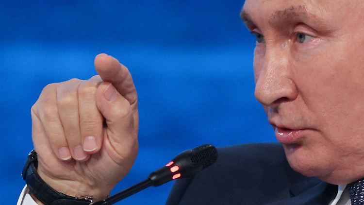 Russlands Präsident Putin nannte unter anderem die mögliche NATO-Mitgliedschaft der Ukraine als Begründung für seine Invasion.