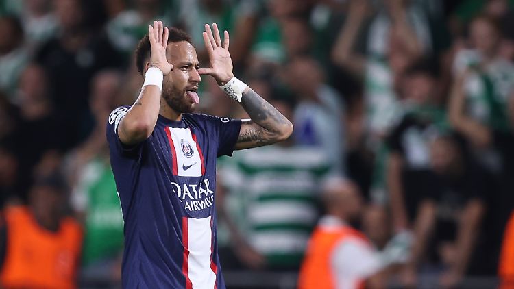 Neymar jubelt gerne "mit" den gegnerischen Fans.