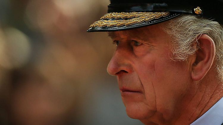 Wenigstens kurz darf er nun zur Ruhe kommen: King Charles III.