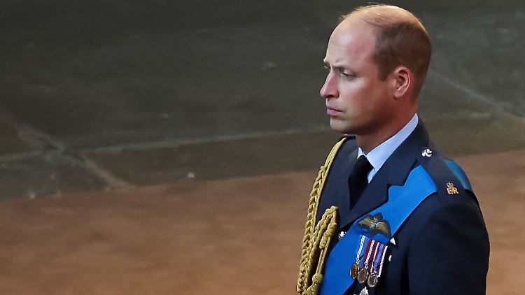 Auch die Trauer um seine Mutter kam in ihm wieder hoch: Prinz William.